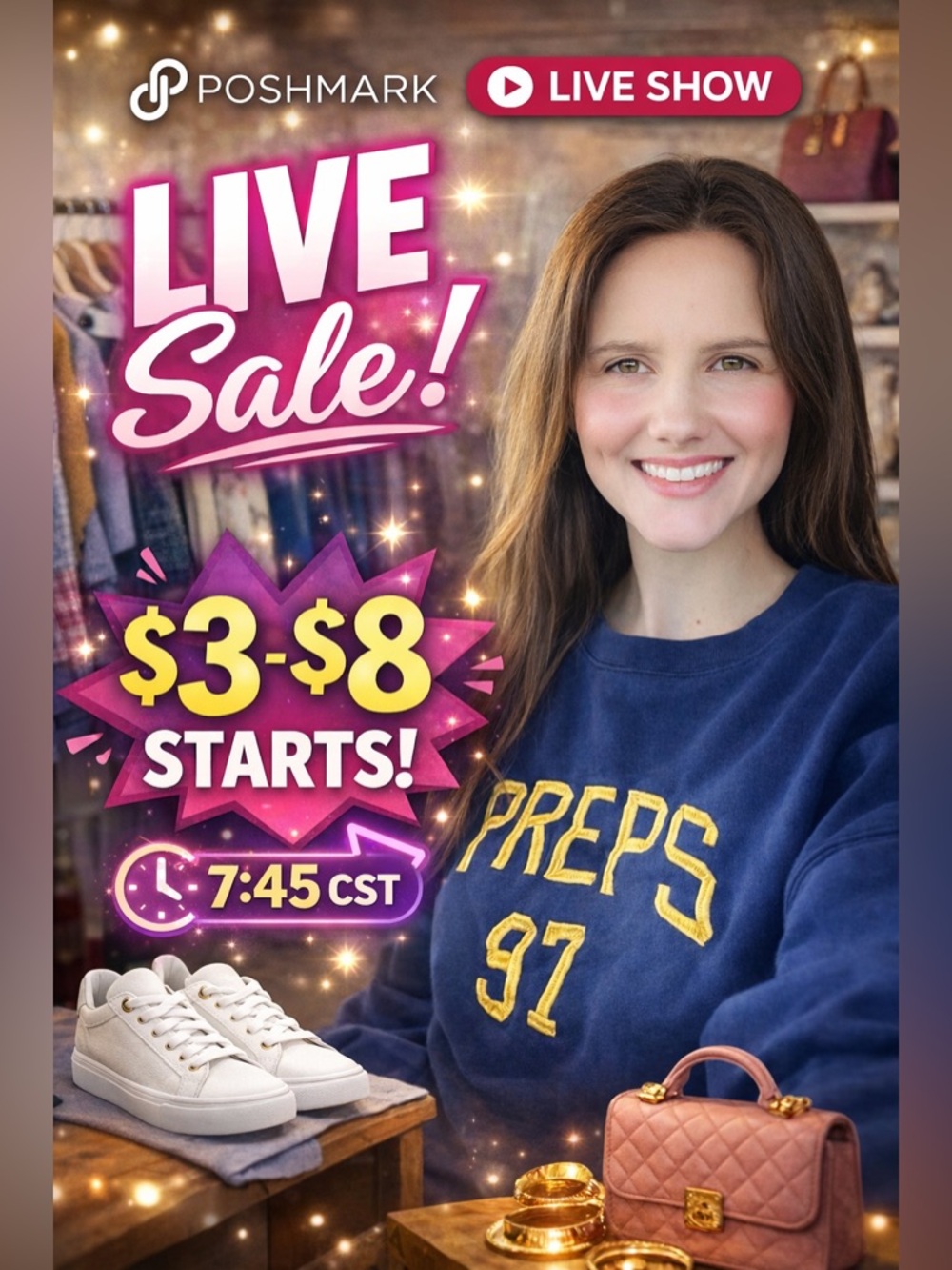 Bookmark my live show!!